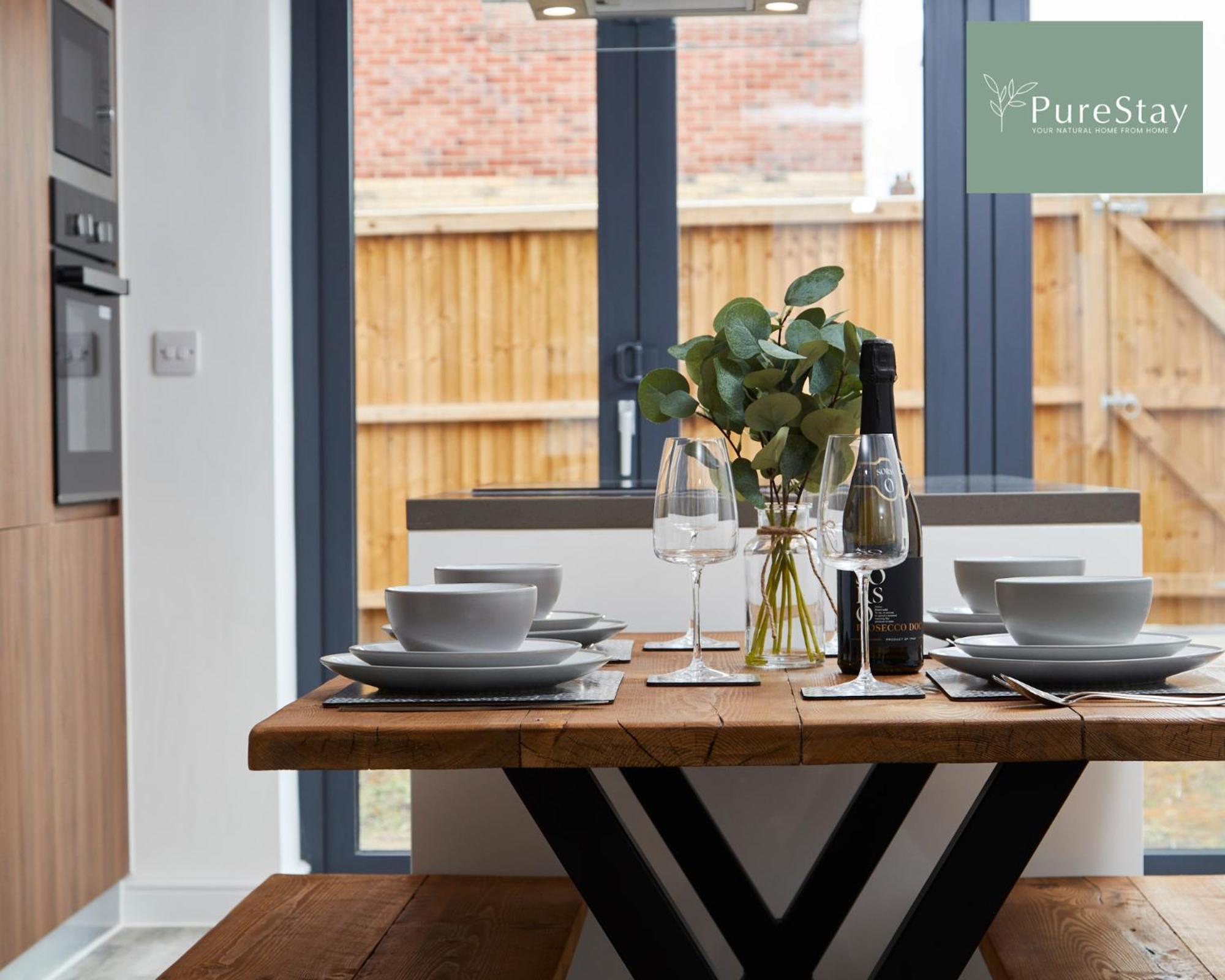 Stunning 5 Bed House in Manchester Sleeps8 wParking Exterior foto