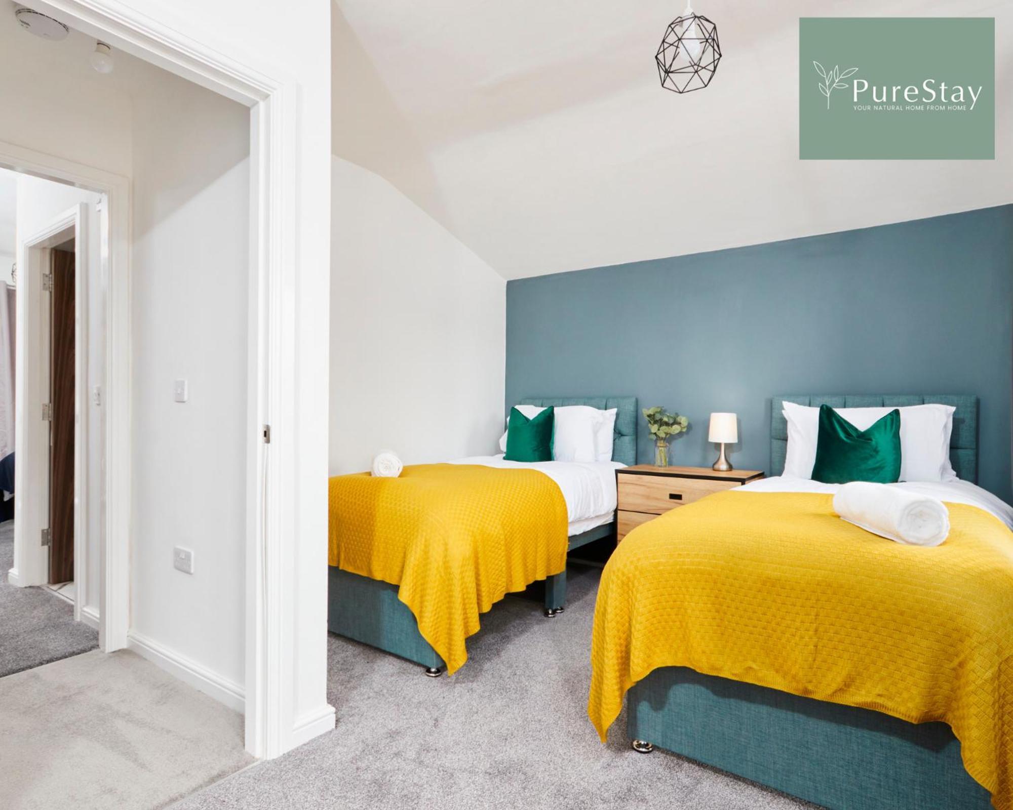 Stunning 5 Bed House in Manchester Sleeps8 wParking Exterior foto