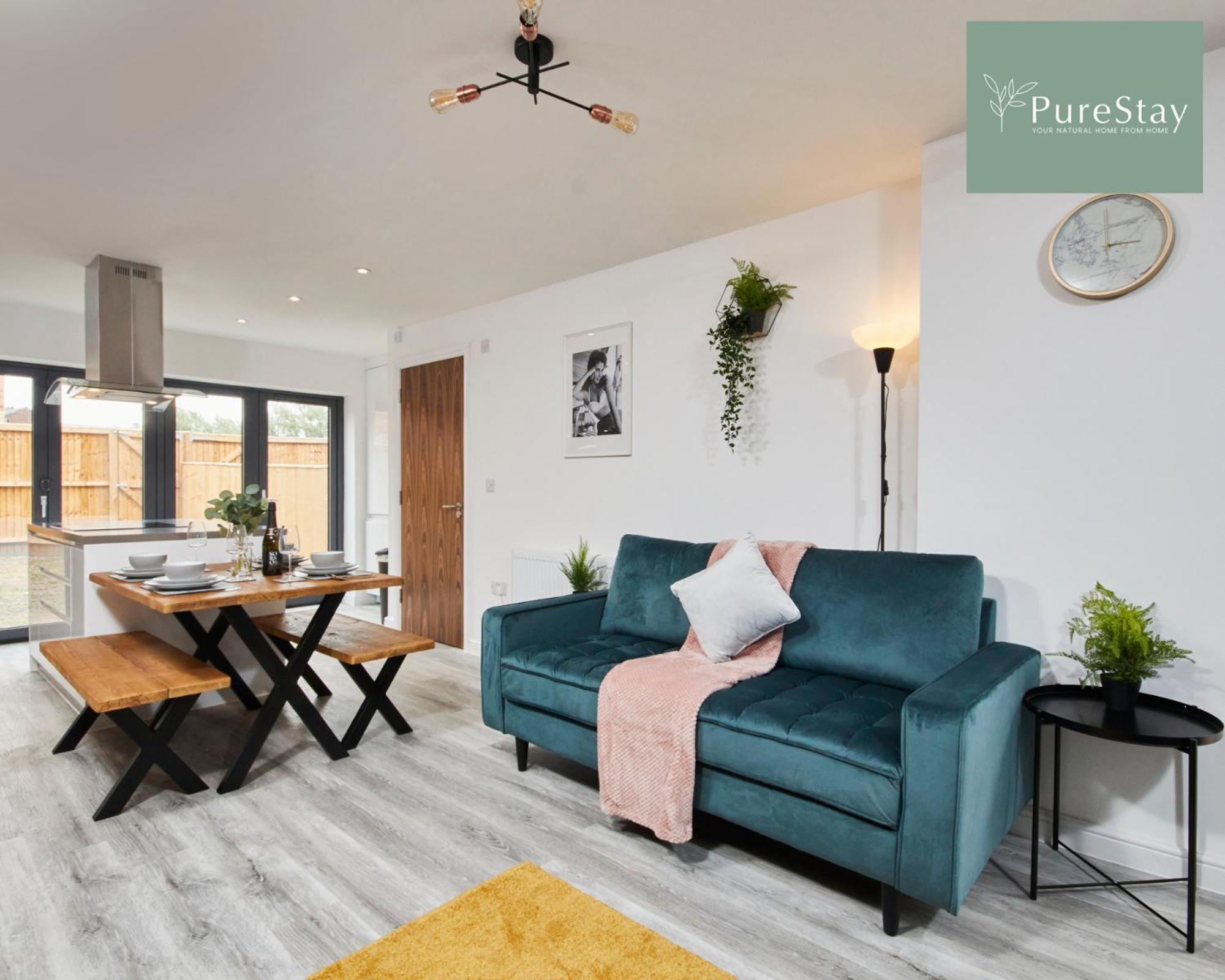 Stunning 5 Bed House in Manchester Sleeps8 wParking Exterior foto